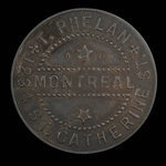 Canada, T. Phelan, 1/2 pain <br /> 1888