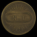Canada, Napoléon Tremblay (N.T.), 5 cents <br /> 1895