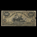 Canada, Canadian Bank of Commerce, 50 dollars <br /> 1 mai 1912