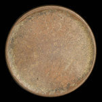 Canada, inconnu, 1/2 penny <br /> 1838