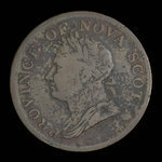 Canada, Province de la Nouvelle-Écosse, 1/2 penny <br /> 1382
