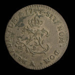 France, Louis XV, 2 sous <br /> 1749