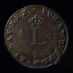 France, Louis XV, 2 sous <br /> 1739