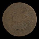 Canada, inconnu, 1/2 penny : 1811
