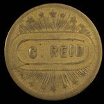 Canada, C. Reid, 10 cents <br /> 1887