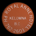 Canada, Royal Anne Hotel, aucune dénomination <br />