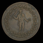 Canada, inconnu, 1/2 penny <br /> 1830