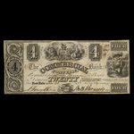 Canada, Commercial Bank of Fort Erie, 4 dollars <br /> 20 janvier 1837