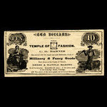 Canada, C.G. Barnes, aucune dénomination <br /> 1887