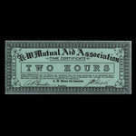Canada, K.-W. Mutual Aid Association, 2 heures <br /> 1935