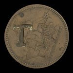 Canada, inconnu, 1/2 penny <br /> 1815
