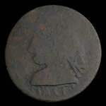 Canada, inconnu, 1/2 penny <br /> 1471