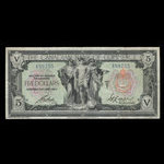 Canada, Canadian Bank of Commerce, 5 dollars <br /> 2 janvier 1917