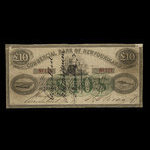 Canada, Commercial Bank of Newfoundland, 40 dollars <br /> 1 janvier 1867