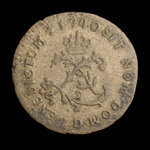 France, Louis XV, 2 sous <br /> 1740