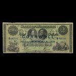 Canada, Banque de Montréal, 2 dollars <br /> 3 janvier 1859