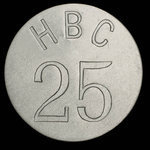 Canada, Compagnie de la Baie d'Hudson, 25 cents <br /> 1962