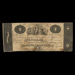 Canada, Banque de Montréal, 1 dollar <br /> 1 mai 1825