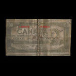 Canada, Banque du Canada, 100 dollars <br /> 1954