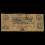 Canada, Hunterstown Lumber Co., 75 cents <br /> 1 août 1864