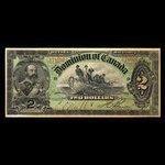Canada, Dominion du Canada, 2 dollars <br /> 2 juillet 1897