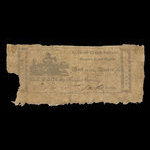 Canada, Bank of Upper Canada (Kingston), 6 pence <br /> 23 août 1820