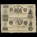 Canada, Ville de Toronto (Ontario), 1 dollar <br /> 1837