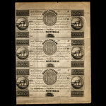 Canada, Jno. Molson (fils), 3 francs <br /> 1838