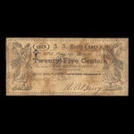 Canada, A.A. Barry, 25 cents <br /> 18 octobre 1862