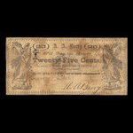 Canada, A.A. Barry, 25 cents <br /> 18 octobre 1862