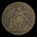Canada, inconnu, 1/2 penny <br /> 1781