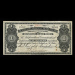 Canada, Terre-Neuve - Département des travaux publics, 1 dollar <br /> 1908