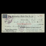 Canada, Bratt's Lake No.129, 185 dollars <br /> 30 septembre 1930