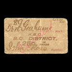 Canada, Compagnie de la Baie d'Hudson, 25 cents <br /> 1927