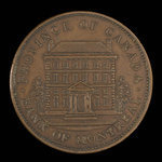 Canada, Banque de Montréal, 1 penny <br /> 1842