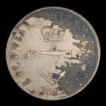Grande-Bretagne, George IV, 1/4 dollar <br /> 1822