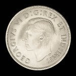Canada, Georges VI, 5 cents <br /> 1942