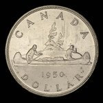Canada, Georges VI, 1 dollar <br /> 1950