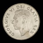 Canada, Georges VI, 50 cents <br /> 1950