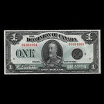 Canada, Dominion du Canada, 1 dollar <br /> 2 juillet 1923