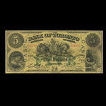 Canada, Bank of Toronto (The), 5 dollars <br /> 1 février 1906
