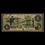 Canada, Canadian Bank of Commerce, 1 dollar <br /> 1 mai 1867