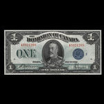 Canada, Dominion du Canada, 1 dollar <br /> 2 juillet 1923