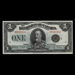 Canada, Dominion du Canada, 1 dollar <br /> 2 juillet 1923