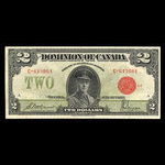 Canada, Dominion du Canada, 2 dollars <br /> 23 juin 1923