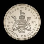 Canada, Élisabeth II, 1 dollar <br /> 1971
