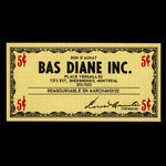 Canada, Bas Diane Inc., 5 cents <br /> 7 janvier 1971