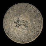 Grande-Bretagne, George IV, 1/8 dollar <br /> 1822