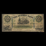 Canada, Banque de Québec, 2 dollars <br /> 2 janvier 1863