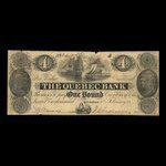Canada, Banque de Québec, 4 dollars <br /> 1 février 1862